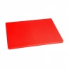Hygiplas LDPE snijplank rood 305x229x12mm