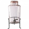 Olympia glazen retro waterdispenser met standaard 8.5L