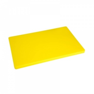 Hygiplas kleurcode LDPE snijplank geel 450x300x20mm