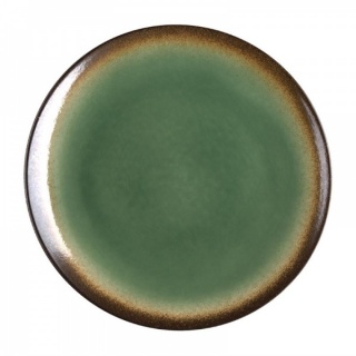 Olympia Nomi ronde tapascoupeborden groen-zwart 25.5cm