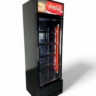 Coca Cola koelkast xxl 360 liter verlichting glasdeur koeling