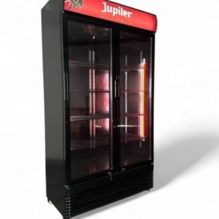 Jupiler dubbeldeurs bier koelkast incl. verlichting