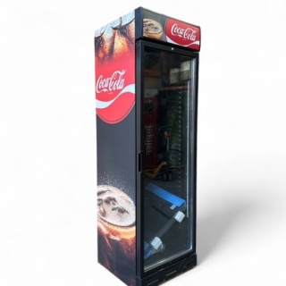 Coca Cola koelkast incl. verlichting glasdeur koeling 382 liter